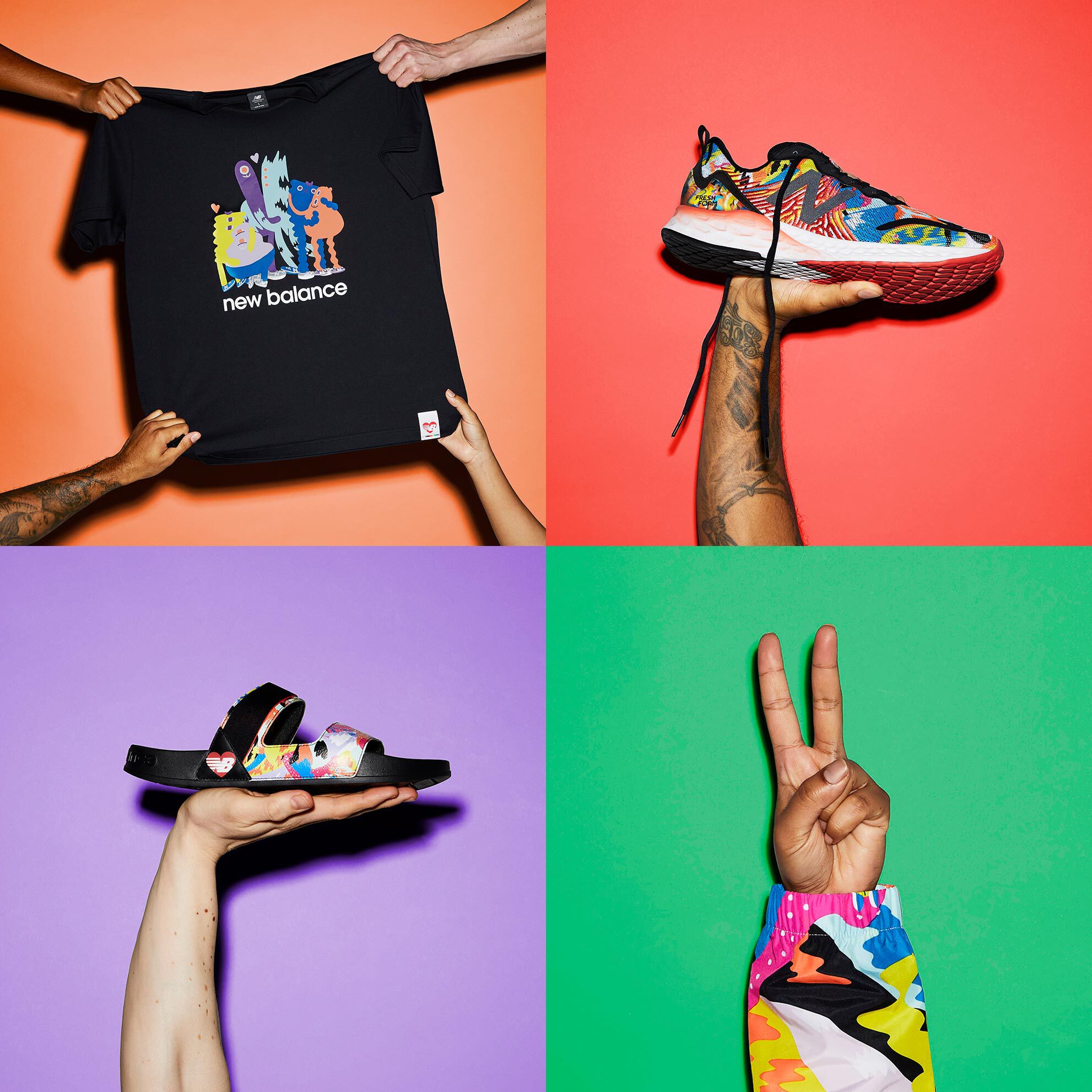 Pride Pack shoes New Balance