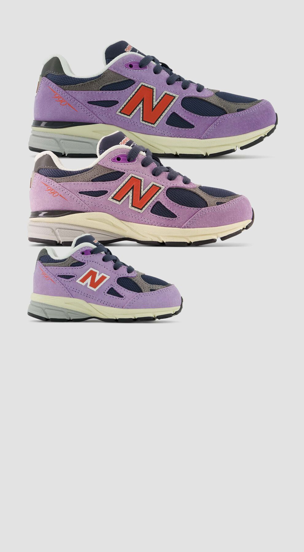 3 pair of kids 990v3