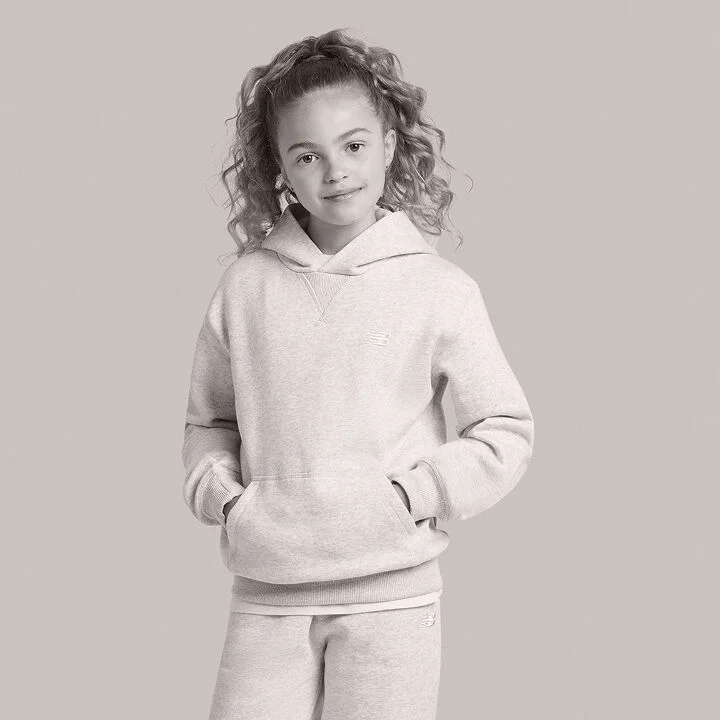 Girl wearing NB apparel
