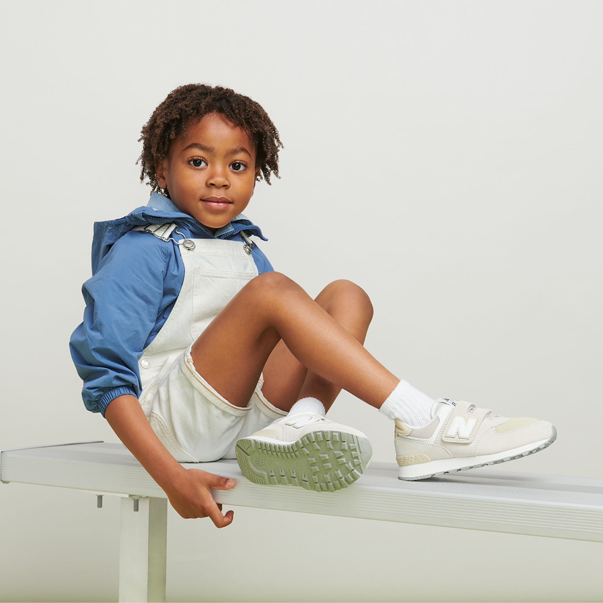 New balance 574 shop nino azul marino