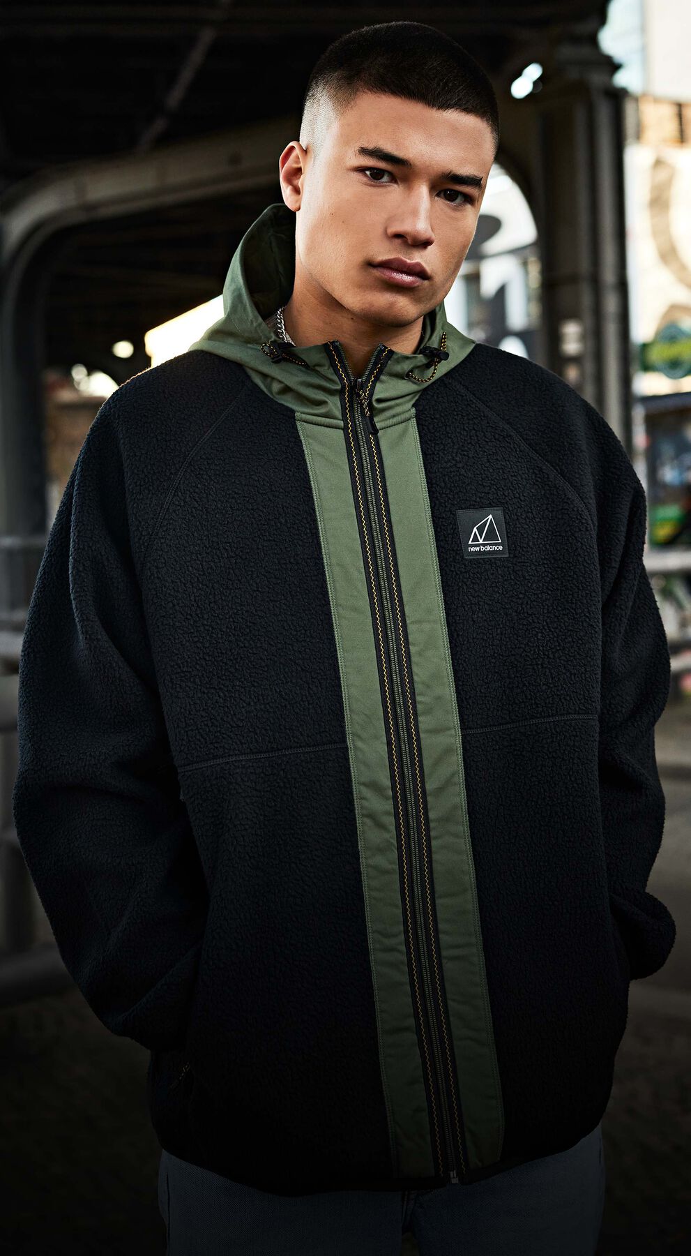 man wearing jacket